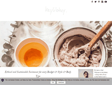 Tablet Screenshot of heylilahey.com